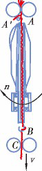 Figure 12 Hook-shaped false twister