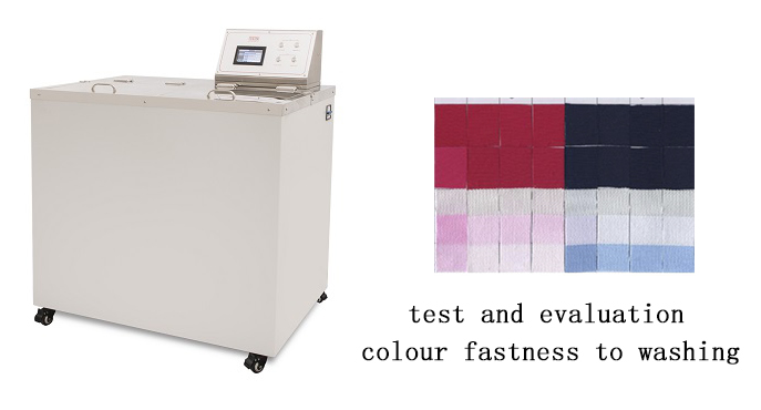 test and evaluation of colorfastness to washing